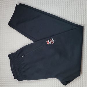 Men's Fila Black Jogger Pants Size Medium